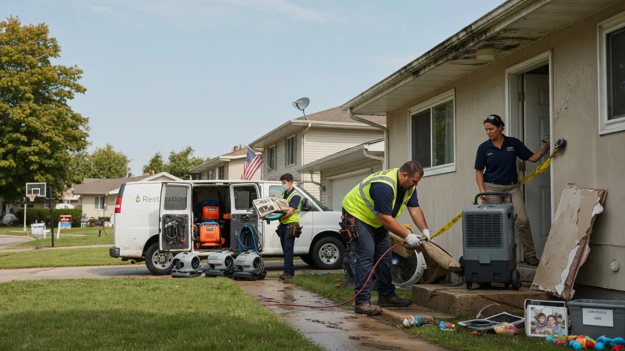Water Damage Restoration in Bridgman, MI near me